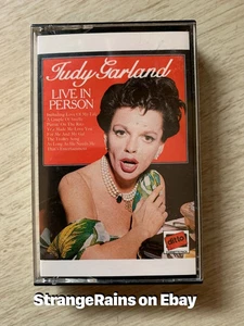 Judy Garland - Live In Person , Tape #2 - Cassette Tape - TESTED - Picture 1 of 6