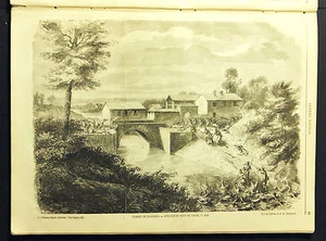 1859:Guerre d'Italie,1 FOGLIO o 2 PAGINE CON 2 STAMPE XILOGRAFICHE_Risorgimento. - Foto 1 di 1