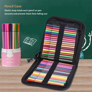 Large Capacity Pencil Case Pencil Pouch Storage Bag NC3 - Picture 1 of 11