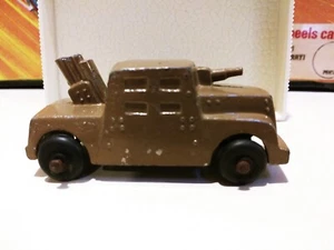 Vintage Barclay Slush Cast Metal Armored Car Tank Tin Soldier B - Picture 1 of 5