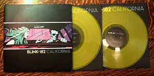 12 Zoll 2-LP ~ GELB VINYL MIT POP UP GATEFOLD COVER ~ 2017 ~ BLINK 182 ~ KALIFORNIEN - Bild 1 von 13