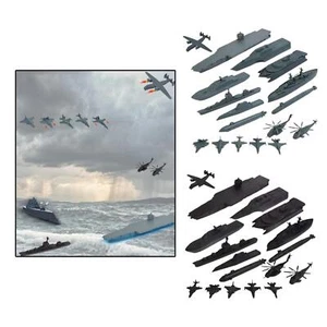17Pcs Naval Ship Toy Set with Small Scale Model Planes for 14 Year and up - Bild 1 von 14