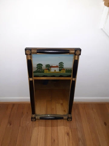 Antique Federal American Mirror Cover