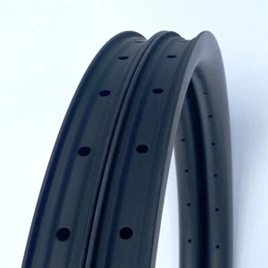 SALE 27.5" MTB Asymmetric Carbon Rim 28mm Premium 1PAIR - Picture 1 of 2