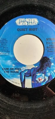 Quiet Riot, Cum On Feel The Noise/Run For Cover 45rpm 1983 VG F307 - Image 1 of 2