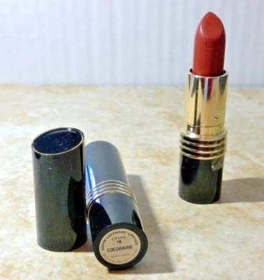  REVLON 16 cocoa wine super lustrous Lipstick CREME  Original Formula rare htf - Image 1 of 2