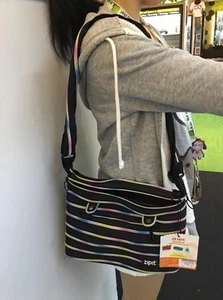 Monster Treat Halloween Gift Shoulder Bag Zipit School Run Kid Mum Funky Rainbow - Picture 1 of 9