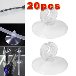20Pcs For Fish Tank Pump Suction Cup Sucker Holder Aquarium Airline Tube - Picture 1 of 9