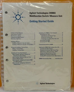 Agilent / HP 34980-90000 2005 34980A Multifunction Switch /Measure Unit Manual. - Picture 1 of 2