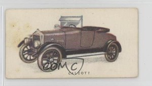 1924 Imperial Tobacco Canada Motor Cars Tobacco E50 Calcott #27 0t5