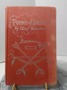 Rare 1942 Poems of Dreams by Chief Tahachee~ 1st Printing/Edition Silver - Picture 1 of 11
