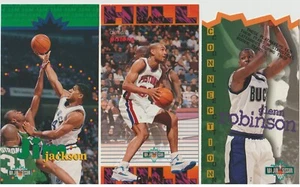 Jim Jackson Glenn Robinson Grant Hill 1995-96 NBA Jam Session Promo Cards - Picture 1 of 2