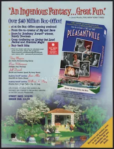 PLEASANTVILLE__Orig. Anuncio/anuncio impreso comercial 1999__tobey McGUIRE__JOAN ALLEN - Imagen 1 de 1
