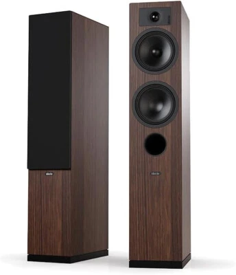 INDIANA LINE TESI 5 WOOD COPPIA DIFFUSORI DA PAVIMENTO BASS REFLEX FRONT. LEGNO - Immagine 1 di 2