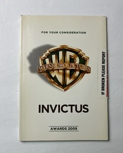 Invictus For Your Consideration DVD FYC 2009 Academy Award Screener New Sealed - Picture 1 of 3