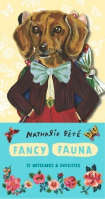 Nathalie Lete Fancy Fauna: 12 Notecards & Envelopes (Cards) • 11.98£