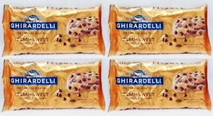 4 BAGS Ghirardelli Premium Baking SEMI-SWEET CHOCOLATE CHIPS 12 oz each - Picture 1 of 2