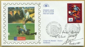 Claude Simonet - Footballeur & dirigeant français - Premier jour signé - 1998 - Bild 1 von 1