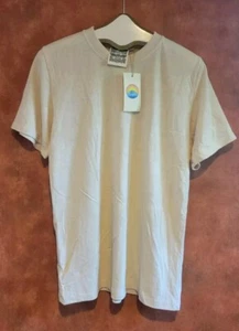 Nuevo con etiquetas Camiseta Jungmaven Utah Blanca Lavada Unisex L Cáñamo y Lana Camiseta Marfil - Imagen 1 de 10