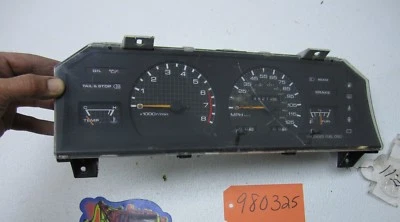 SPEEDOMETER ODOMETER DASH SU NP7010 144K GAUGE COVER for 88 89 STANZA GXE  - Image 1 of 4