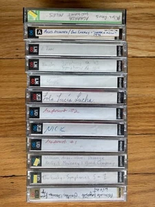 12x MAXELL CASSETTE TAPES LOT & TDK UR90 UD90 LN120 LN60 UR60 used blanks TYPE I - Picture 1 of 3