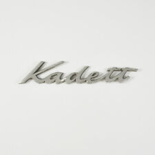 Original Opel Kadett - Emblem - Lettering - Nameplate - Classic Car - Aluminium