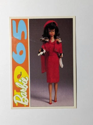 1991 Action/Panini Another First For Barbie #21 Matinee Fashion (1965) - Image 1 of 2