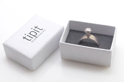 Ehinger Schwarz 1876 Größe 54 Ring 925 SILBER Sterling silver tipit Aufsatz - Bild 1 von 4