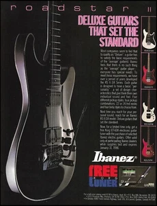 Ibanez Roadstar Deluxe Series RS II DX 430 440 525 guitar advertisement ad print - Picture 1 of 3