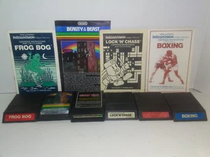 6 juegos de Intellivision: Frog Bog, Donkey Kong, Beauty & the Beast, AD&D y más - Imagen 1 de 7