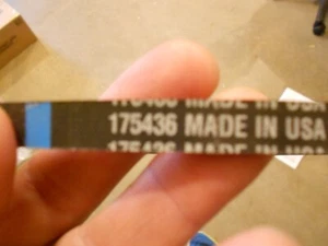 OEM Husqvarna 21" Drive Belt 175436 70021CH1 T58 - Picture 1 of 2