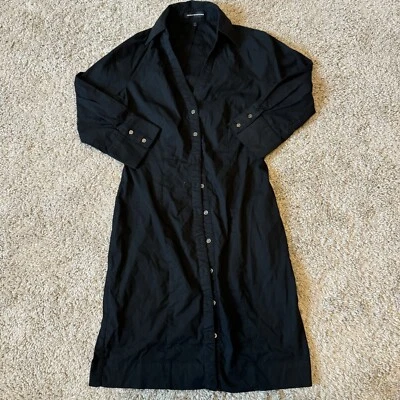 Camisa Express para mujer mini vestido abotonada talla 2 túnica manga 3/4 tweed por encima de la rodilla Foto 1 de 4