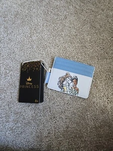 Disney Loungefly Princess Watercolor Cardholder Wallet Jasmine Ariel NEW NWT - Picture 1 of 2