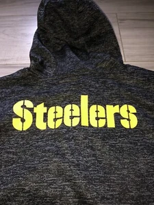 Pittsburgh Steelers Hoodie mit durchgehendem Reißverschluss XL (18-20) Jungen Nfl Team Appeal - Bild 1 von 8
