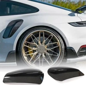 Guardabarros de ventilación lateral trasera de fibra de carbono seca para Porsche 911 992 GT3 2019-20 - Imagen 1 de 14