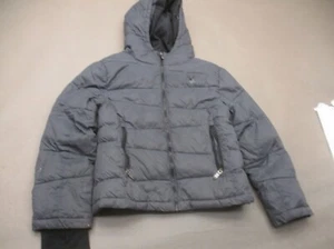SPYDER Size 7 Boys Gray Full Zip Pocket Hooded Lightweight Insulated Jacket 207 - Picture 1 of 11