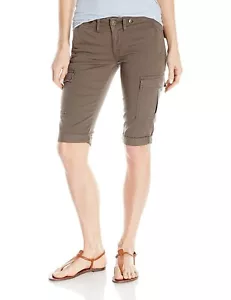 Pantalones cortos con puños Hudson verde Charlie Cargo talla 26 - Imagen 1 de 8
