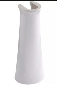 KOHLER Pedestal Sinks 28.125"Hx11.19"W Modern Round Vitreous China Whitewash - Picture 1 of 6