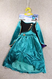 Costume Disney Frozen 2 Queen Anna vestito e mantello taglia 6 nuovo con etichette bambina - Foto 1 di 8