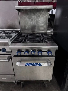 IMPERIAL RANGE IR-4 - 24" Natural Gas 4 Burner Range with 20" oven 155,000 BTU's - Picture 1 of 5
