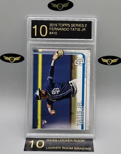 2019 Topps Series 2 San Diego Padres FERNANDO TATIS JR #410 rookie mint LRG 10 - Picture 1 of 2