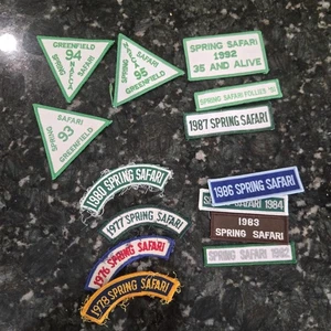 Lotto Patch NAFCA Famiglia Camper Associazione Lotto 4 Greenfield Spring Safati 1976_95 - Foto 1 di 9
