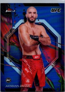 2024 Topps Finest UFC | Aiemann Zahabi #77 | /200 Blue Refractor - Bild 1 von 2