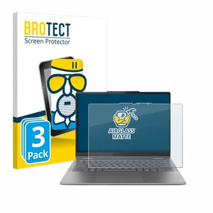 3x BROTECT Panzerfolie Schutzglas für Lenovo Yoga 7i 2-in-1 Gen 10 14" matt - Bild 1 von 8