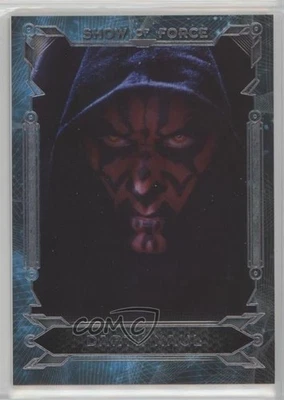 2016 Topps Star Wars Masterwork Show of Force Darth Maul #SF-5 d8k - Image 1 of 3