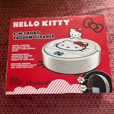 Robo aspirador Sanrio Hello Kitty 3 en 1 (BLANCO) nuevo Foto 1 de 3