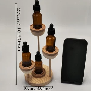 Oil Display Rack Practical Display Stand for Dresser Tabletop Shop - Picture 1 of 6