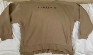 Sudadera Cabellas LRG para hombre cuello redondo con puños relajados y borde inferior - Imagen 1 de 11