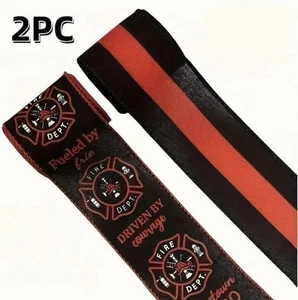 2 Rolls Of Fireman Ribbon - Picture 1 of 2