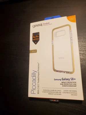 Funda Gear4 Piccadilly con protección contra impactos D3O para Samsung Galaxy S8+ - Dorada Foto 1 de 3